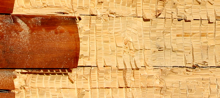 Log Home Face Restoration  Montezuma,  North Carolina